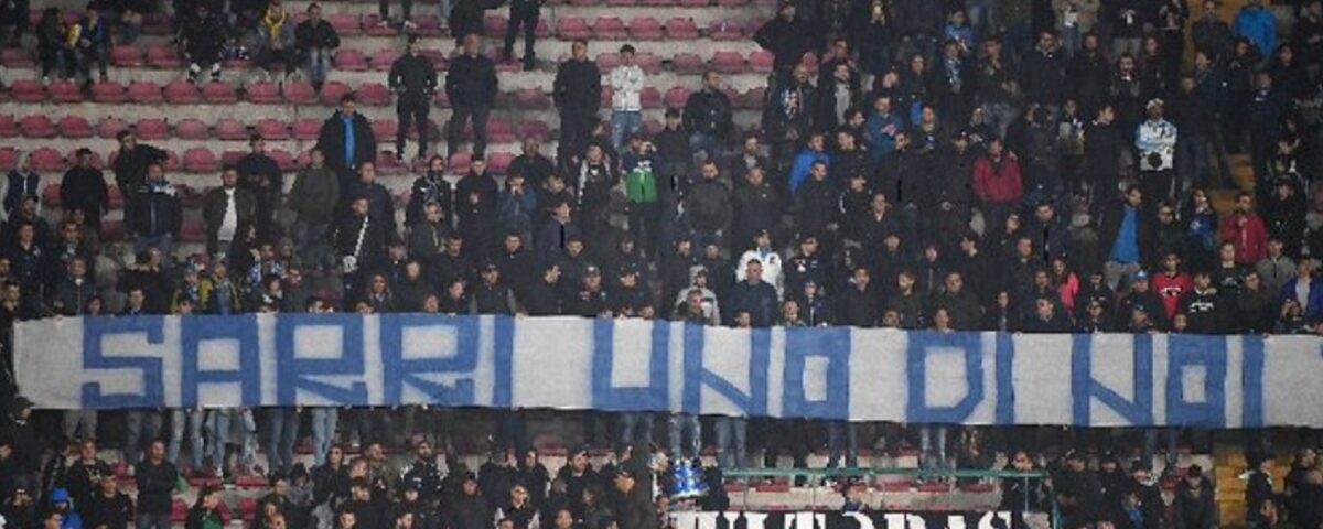 sarri striscione