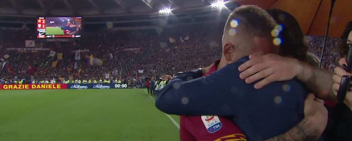 de rossi totti