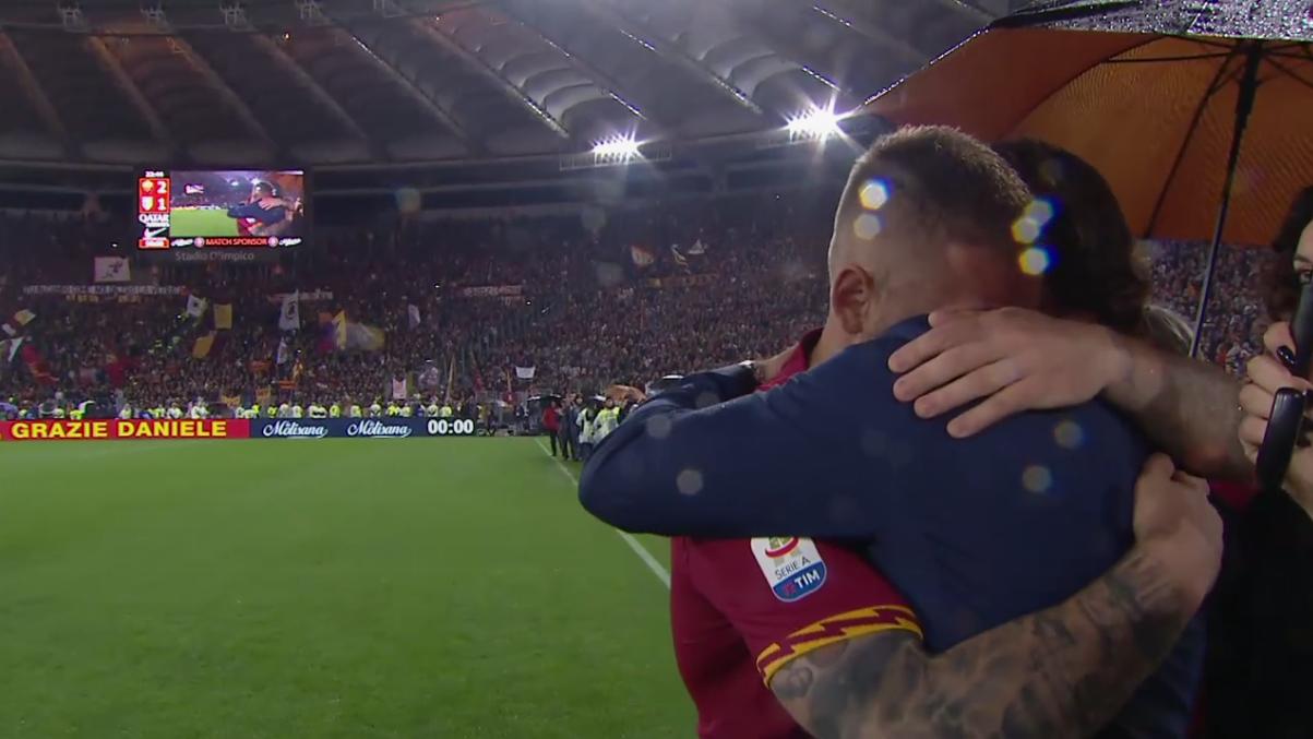 de rossi totti