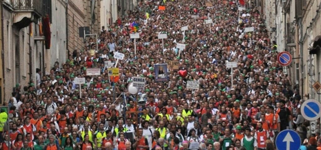 Pellegrinaggio Macerata-Loreto dove vederlo in diretta