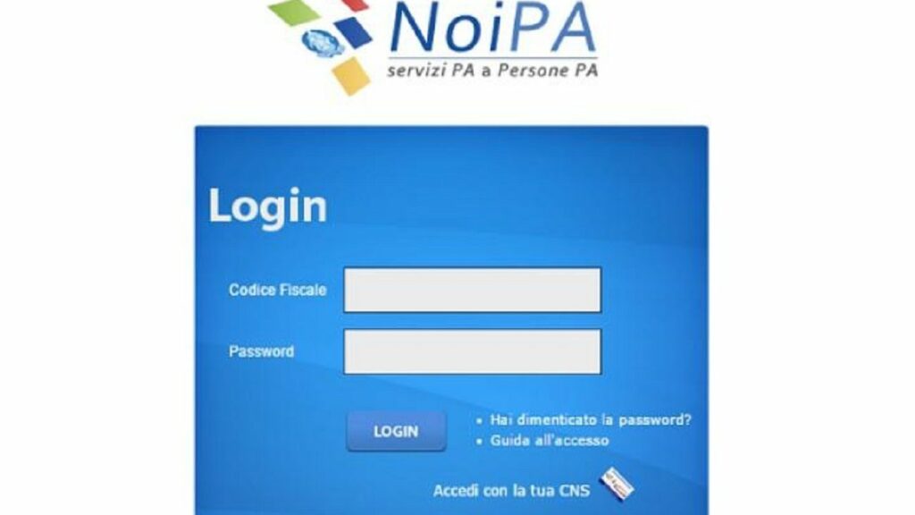 NoiPa area riservata non funziona, le possibili cause dell'errore di