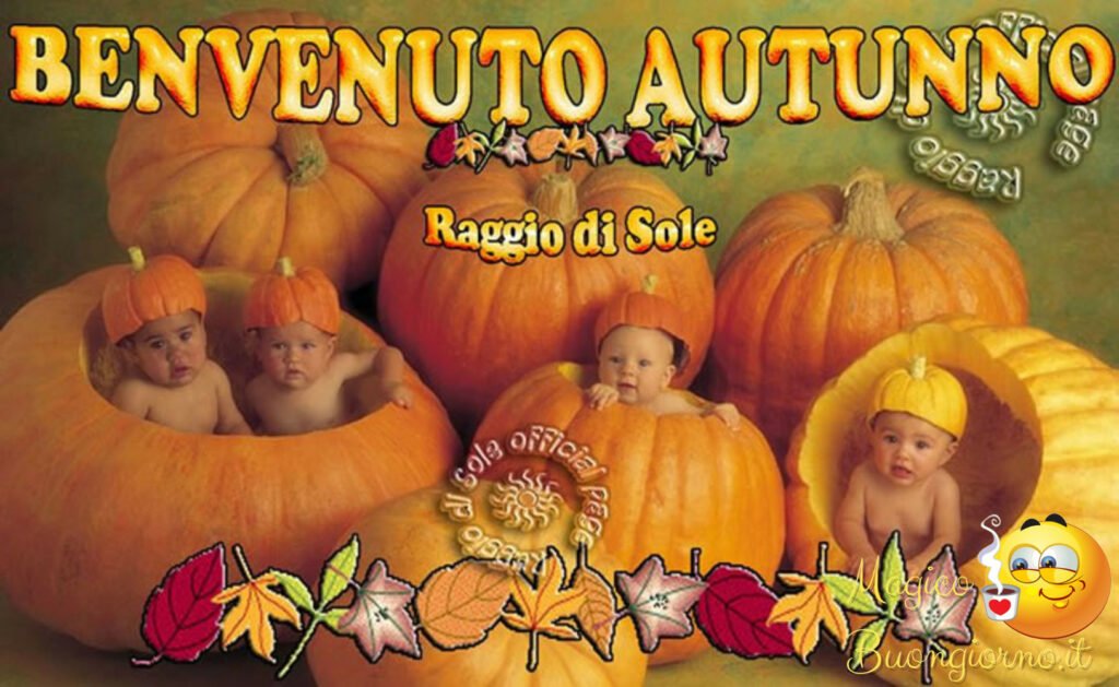 benvenuto autunno immagini