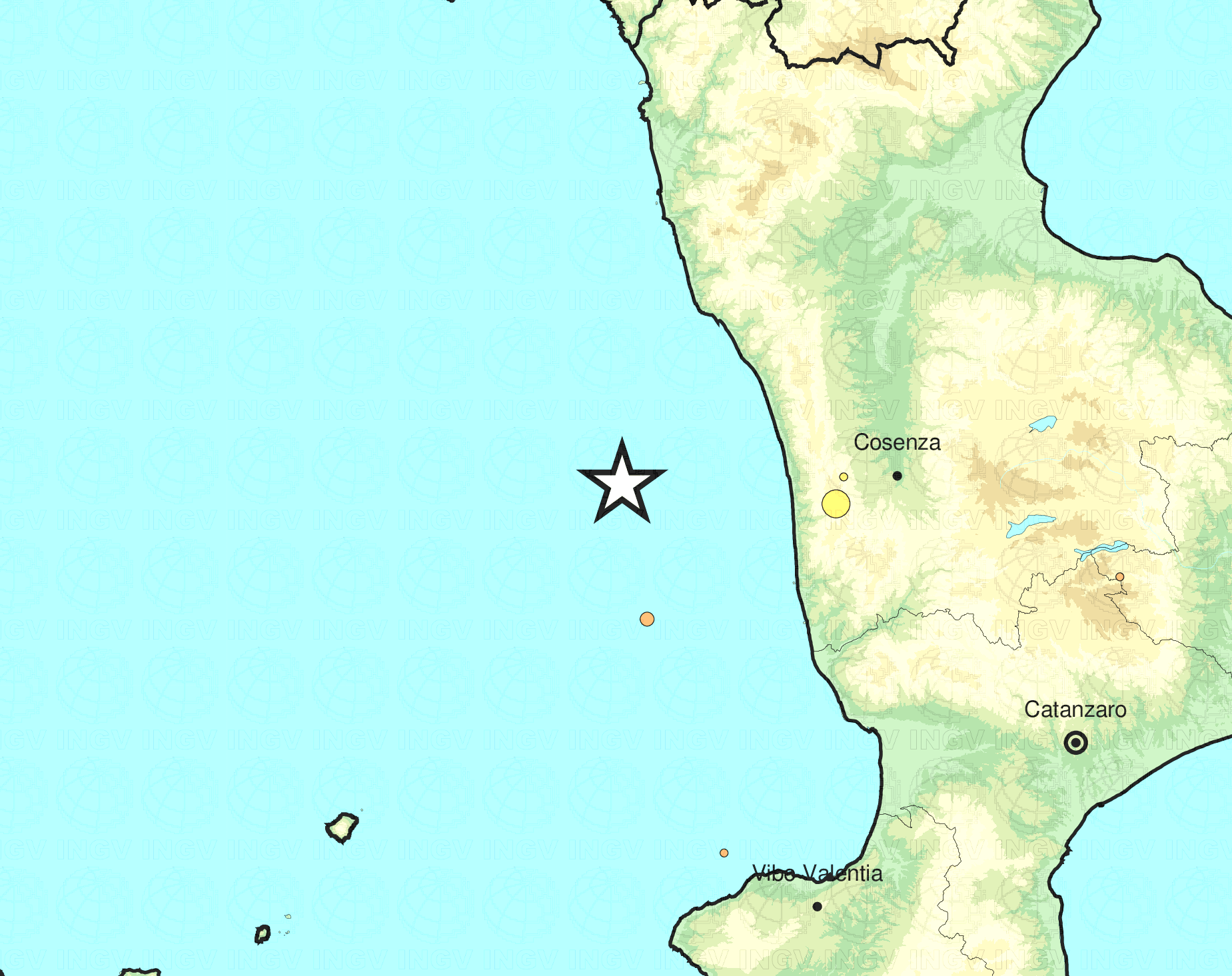 terremoto calabria nord