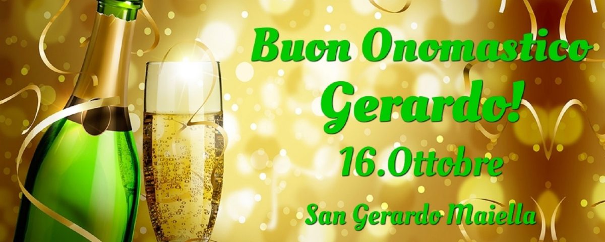 auguri Gerardo