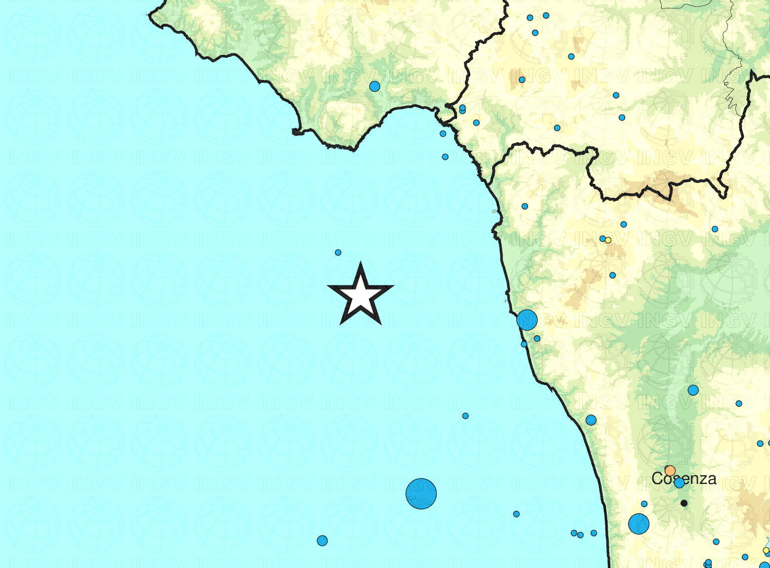 terremoto Calabria ora