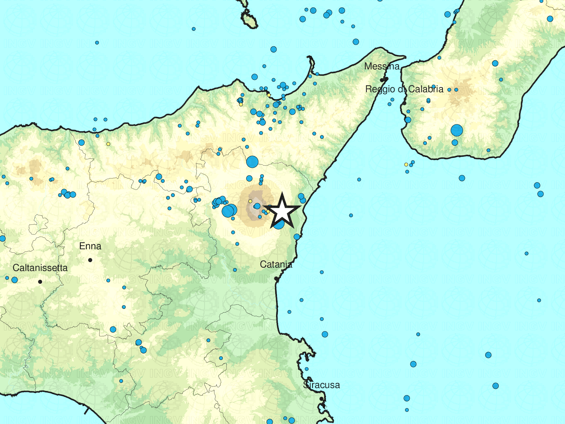 terremoto catania ora