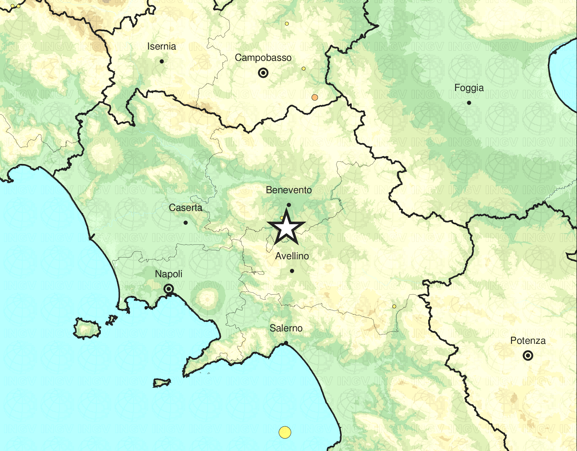 terremoto benevento