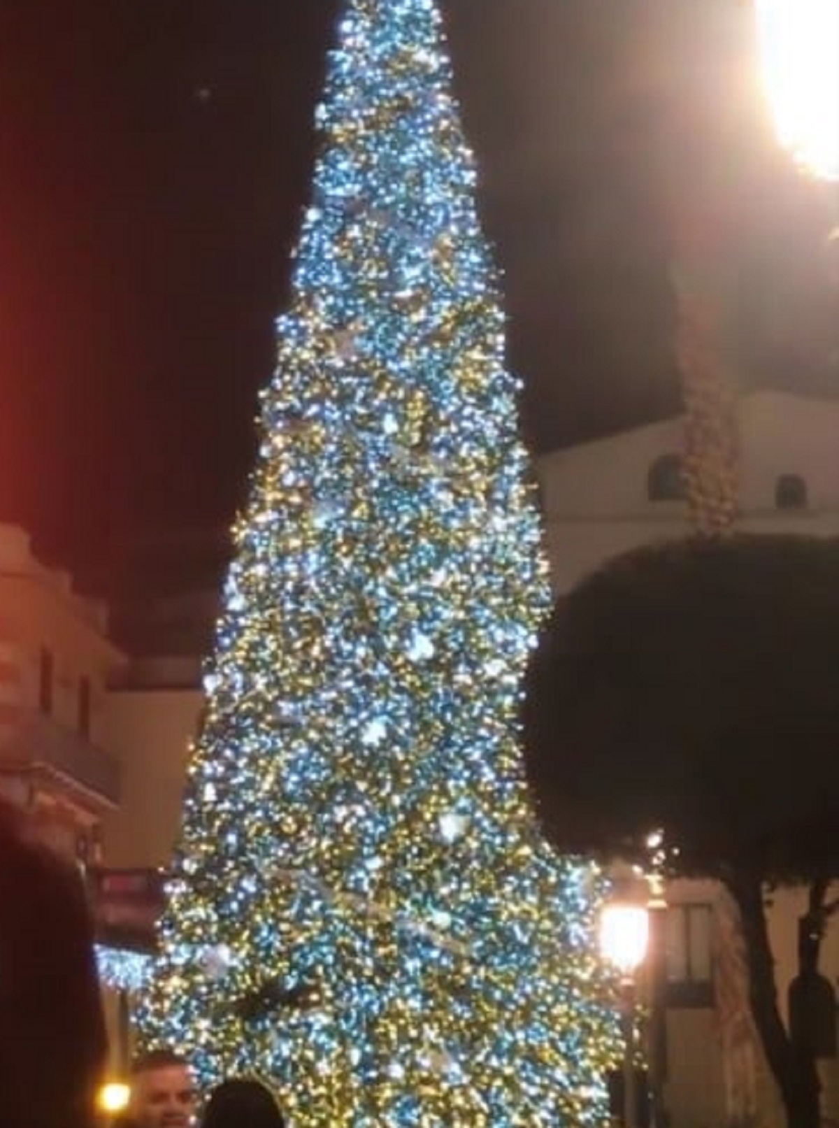 albero di Natale Salerno 2019 diretta