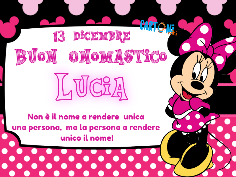 Buon Onomastico Lucia Oggi 13 Dicembre Video Gif E Immagini Di Auguri Da Inviare Via Social Notizie Audaci