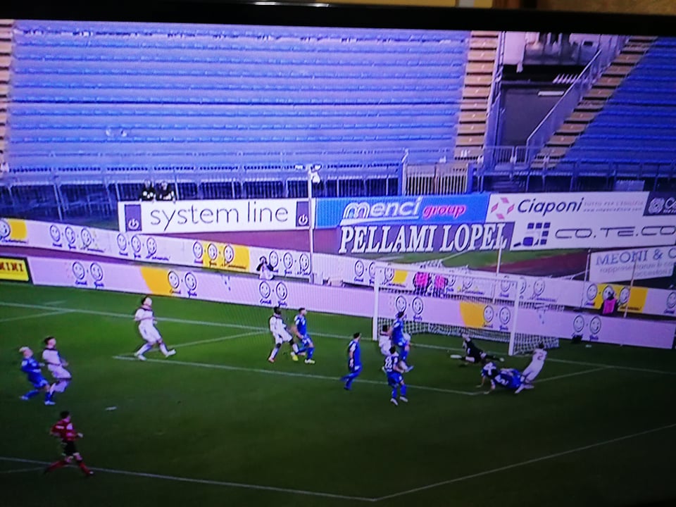 Lombardi gol Empoli-Salernitana