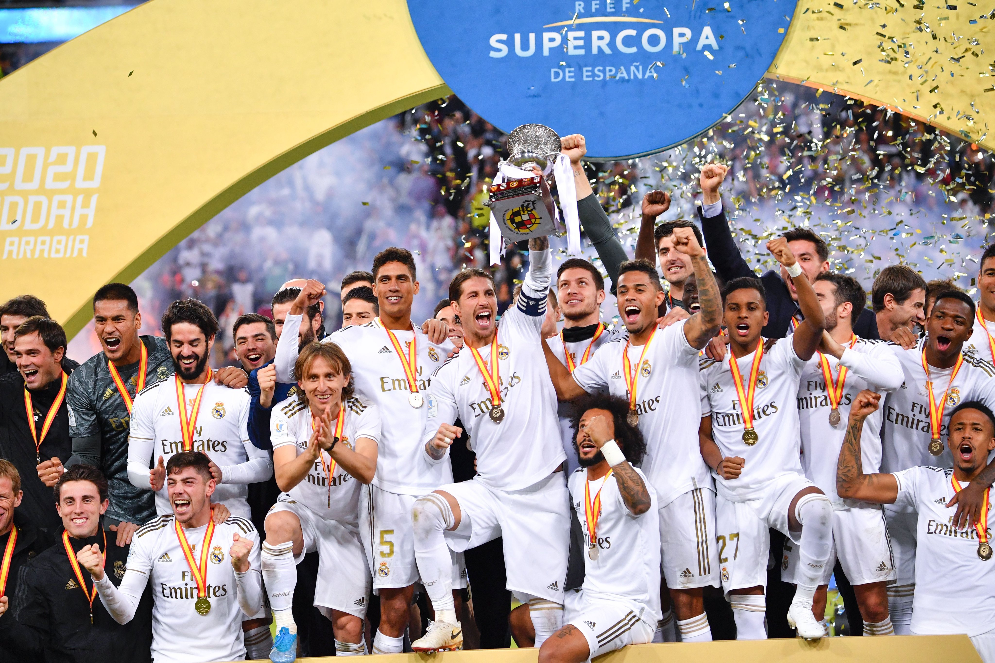 Real Madrid campione di Supercoppa