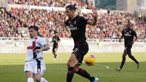 Ibrahimovic cagliari video gol