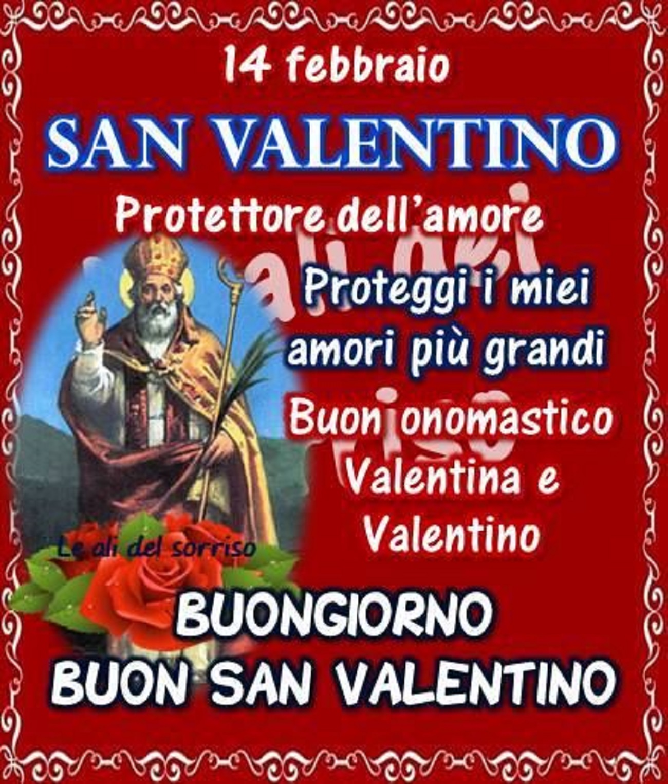 buon onomastico Valentino