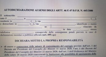 Autocertificazione fase 2 editabile Ministero dell Interno Archivi ...