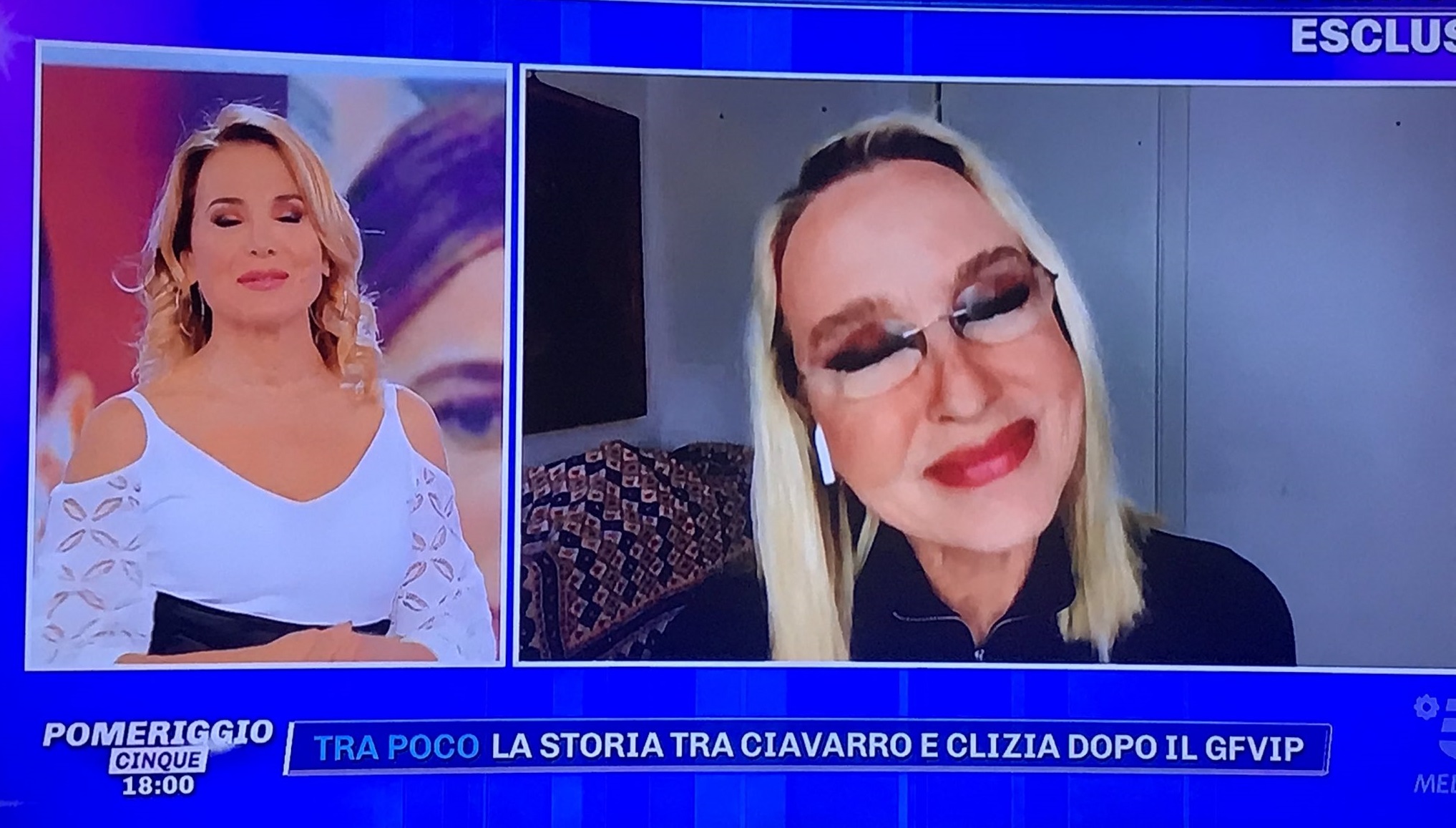 Eleonora Giorgi video Pomeriggio 5