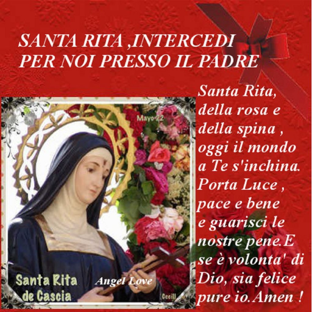 22 Maggio Santa Rita / Santo Del Giorno 22 Maggio Santa Rita Da Cascia