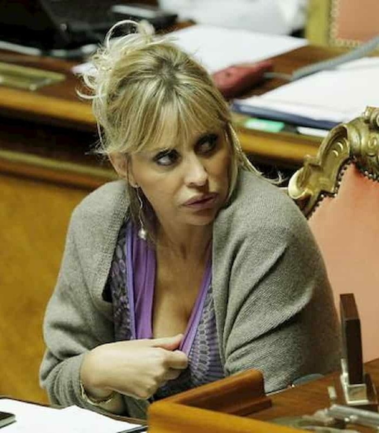 alessandra mussolini leroy merlin