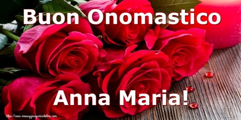 Buon onomastico Anna oggi 26 luglio: immagini e gif di auguri da