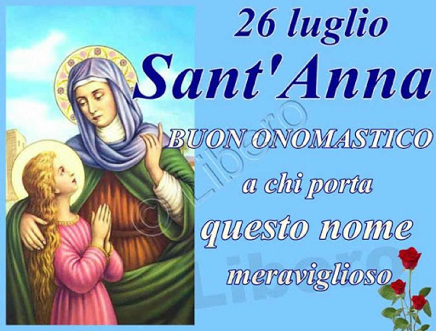 buon onomastico Anna