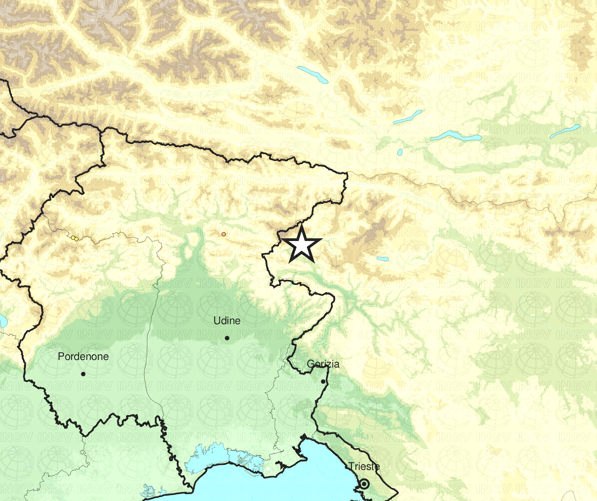 terremoto Friuli 17 luglio
