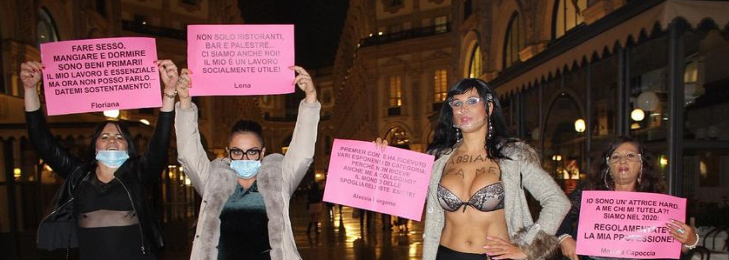 protesta Duomo Milano