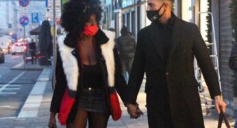 Sylvie Lubamba, passeggiata al… bacio con l’imprenditore Alberto Maccarini sognando l’Isola dei Famosi (FOTO)