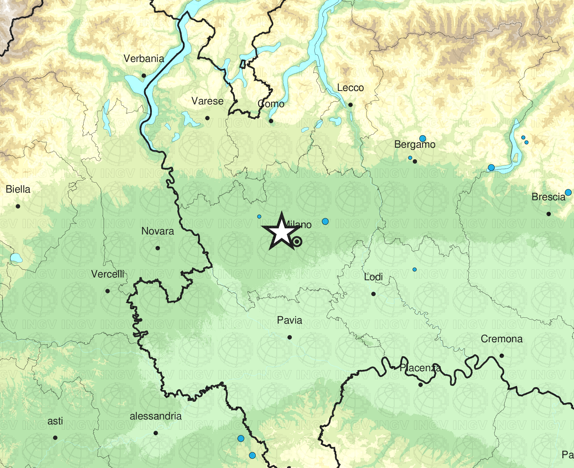 Terremoto Milano