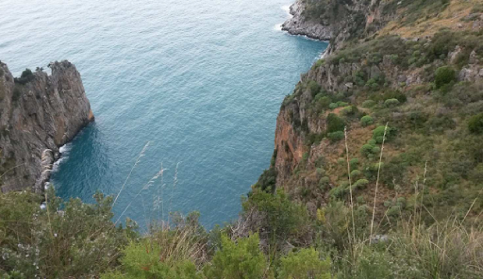 sentiero dei fortini Palinuro bimba morta