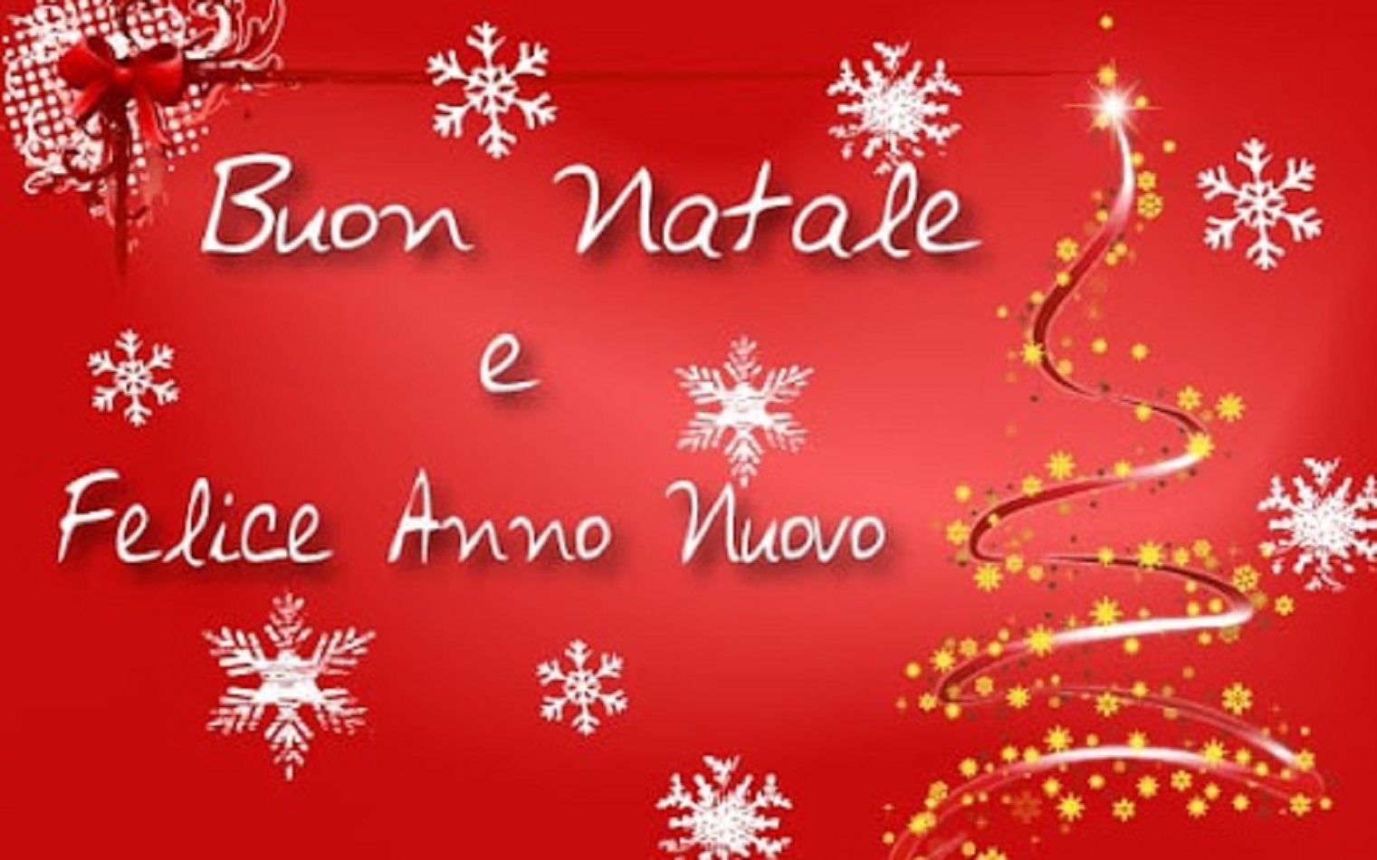 buon natale e Felice anno nuovo