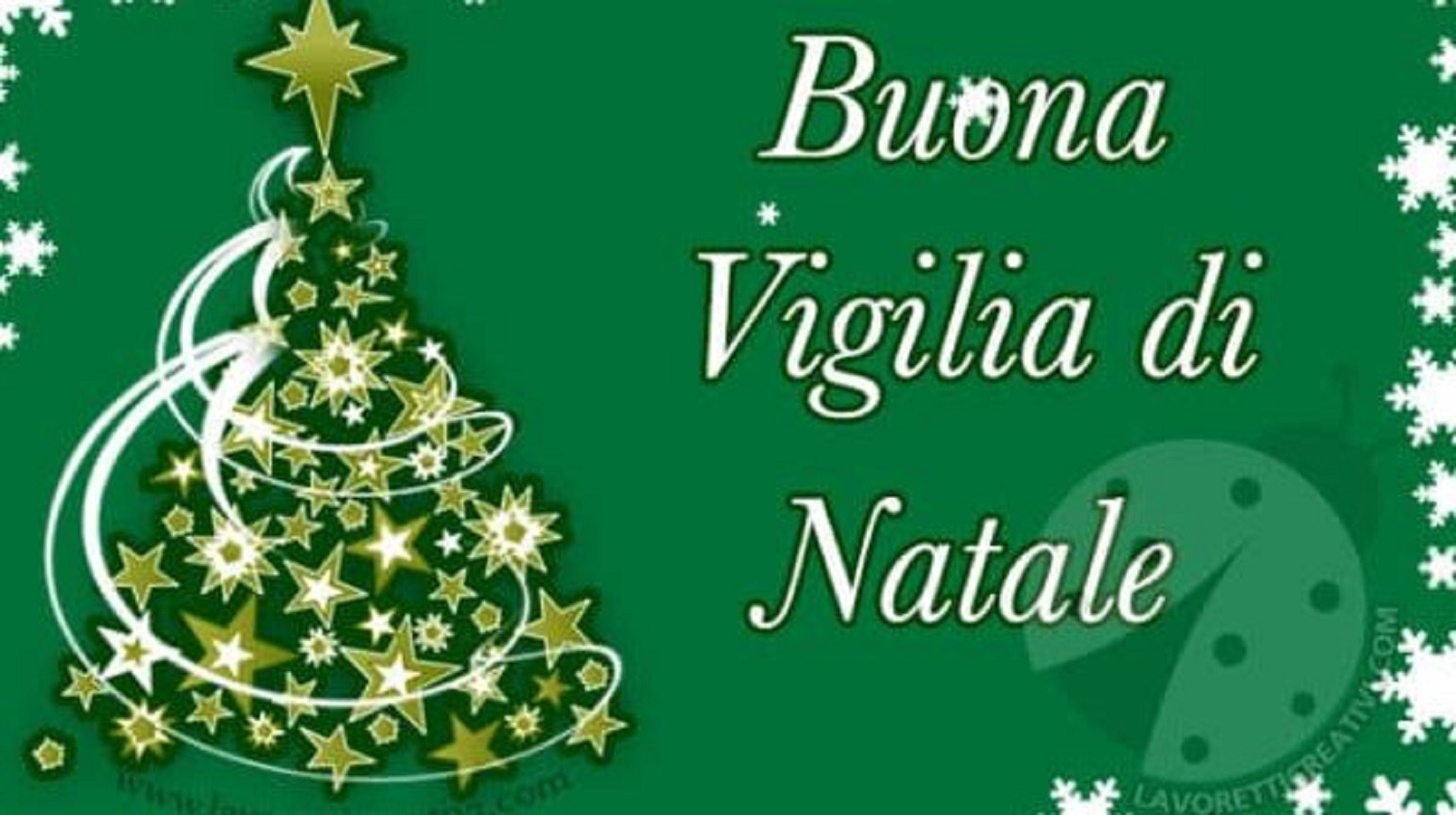 buona vigilia di Natale copertina