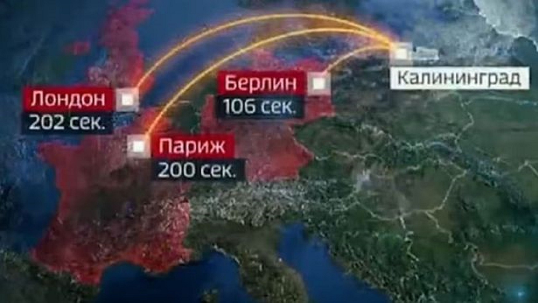 mappa attacco nucleare russia su capitali