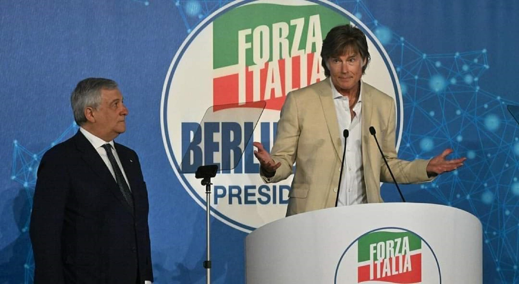 Ron Moss Forza Italia Berlusconi