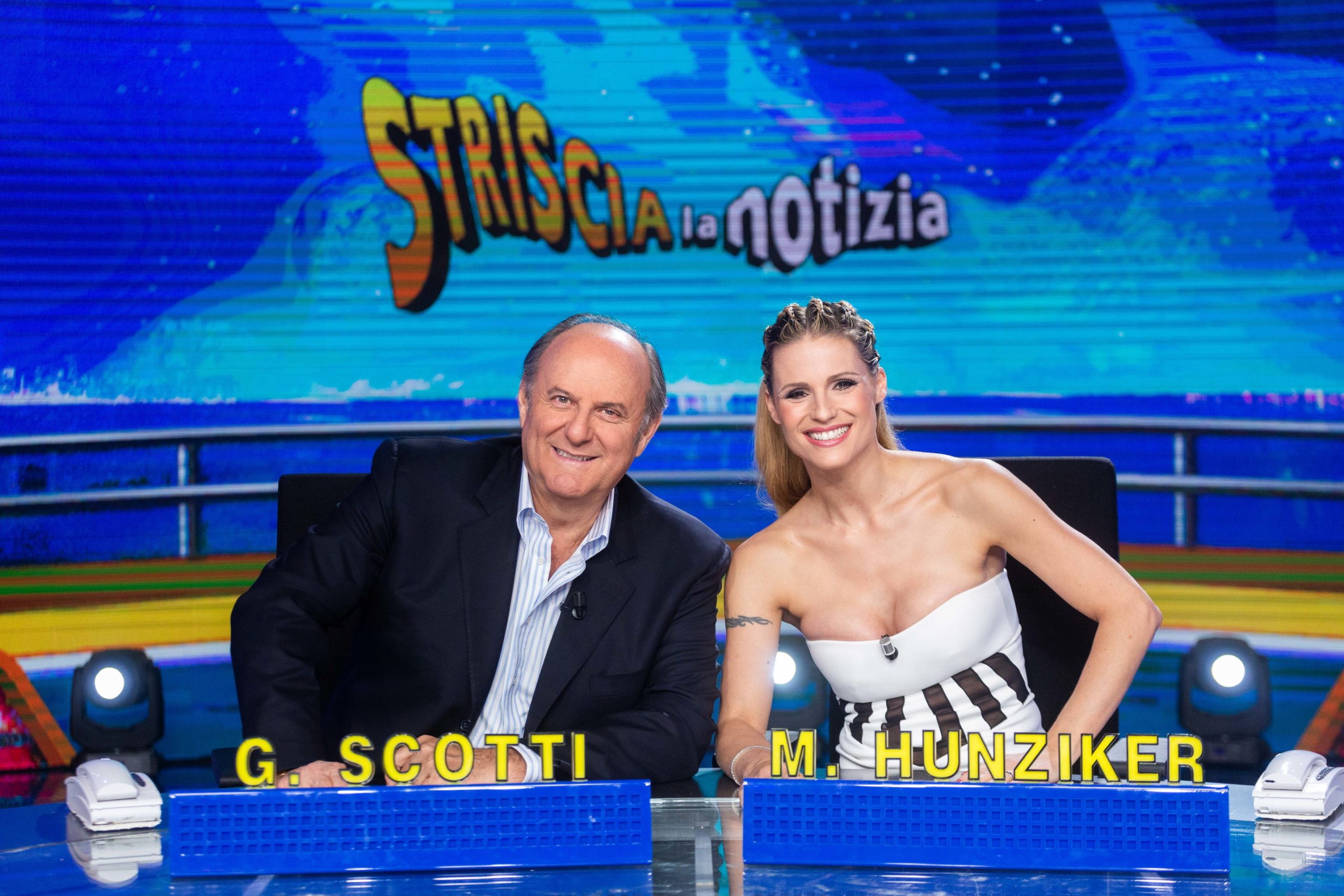 michelle hunziker striscia la notizia