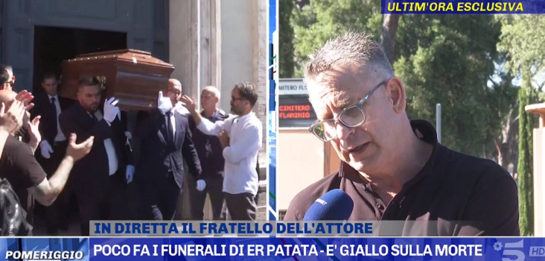 funerali Roberto Brunetti