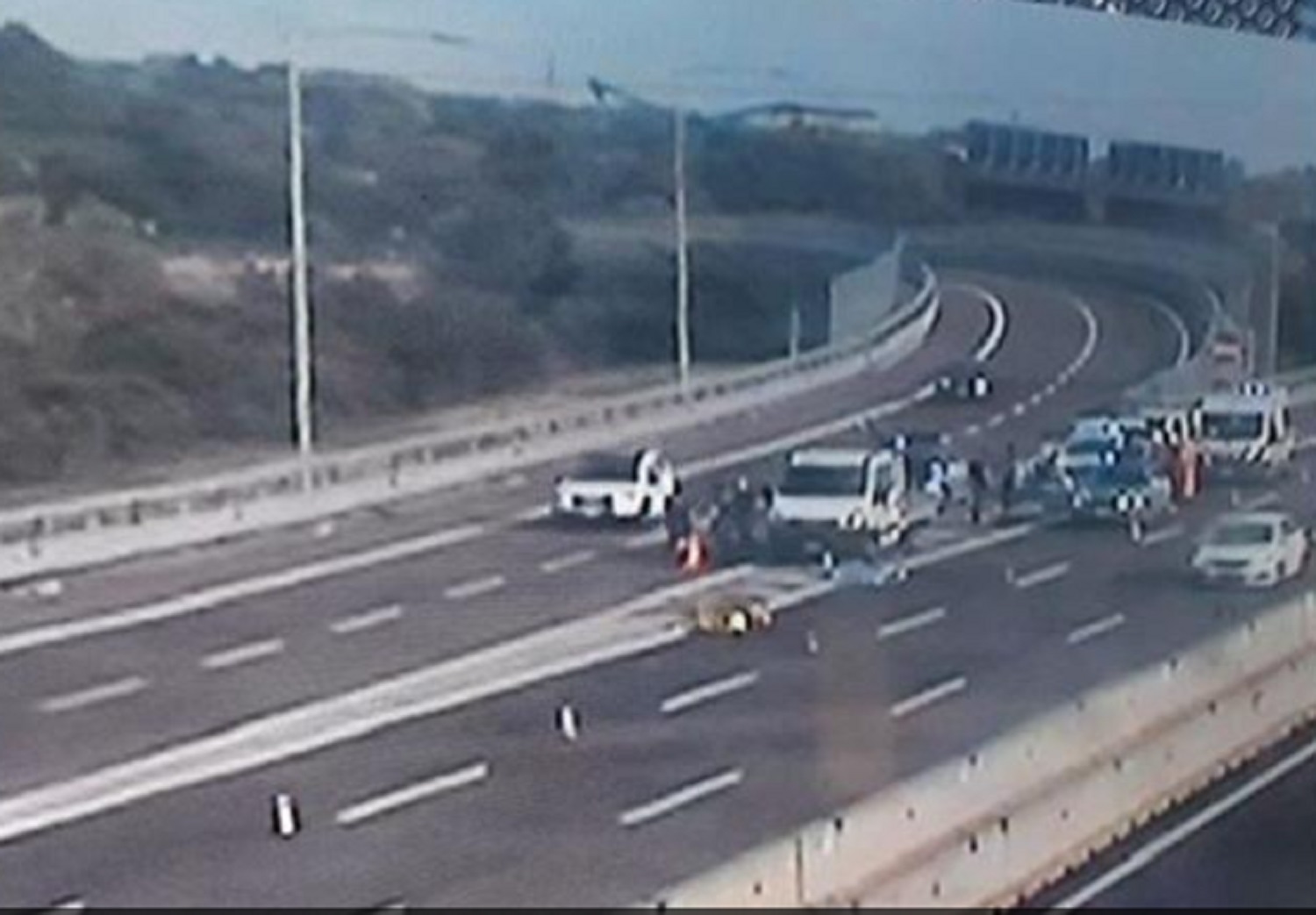 incidente autostrada Teem Milano