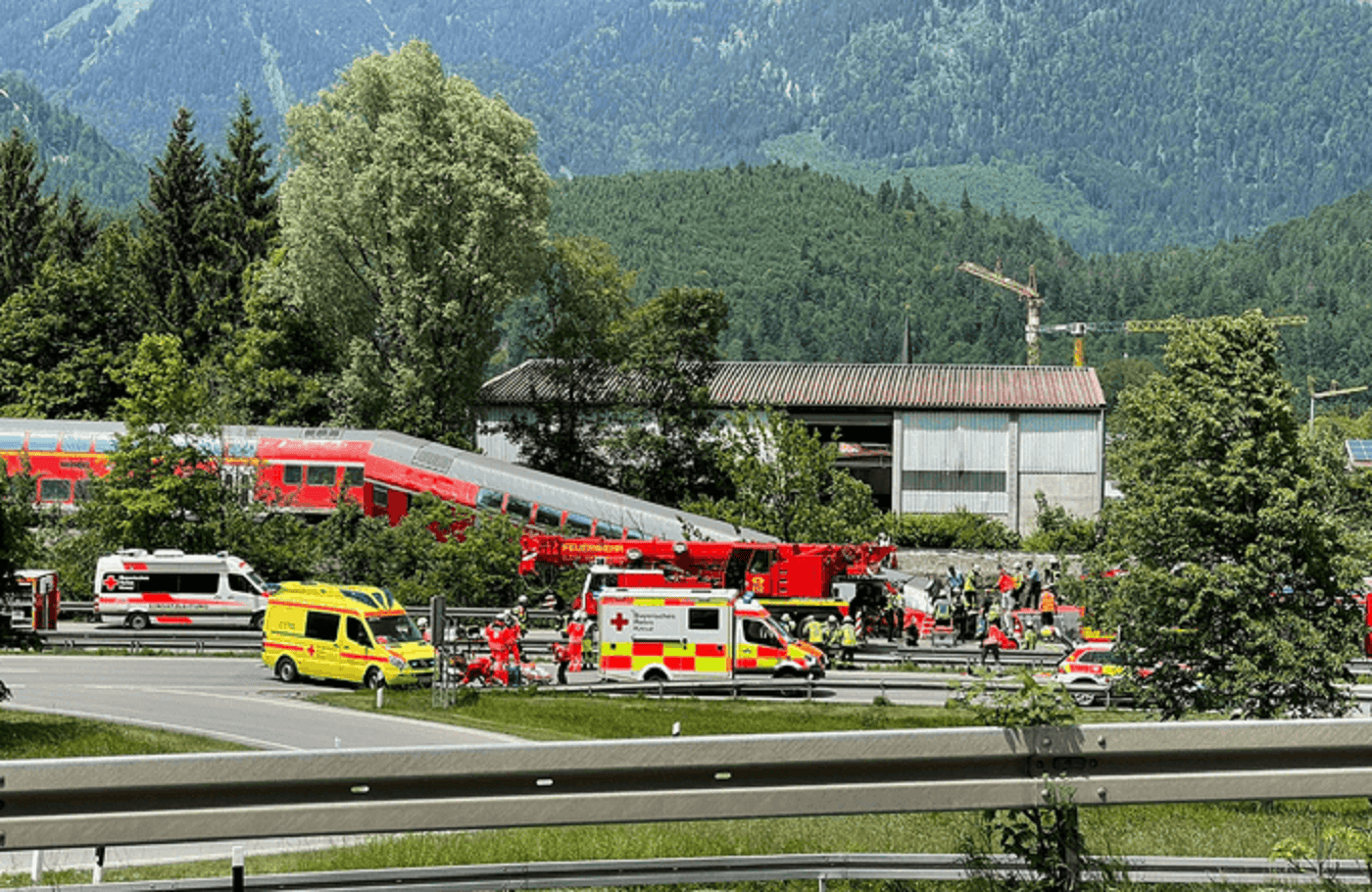 incidente ferroviario Garmania