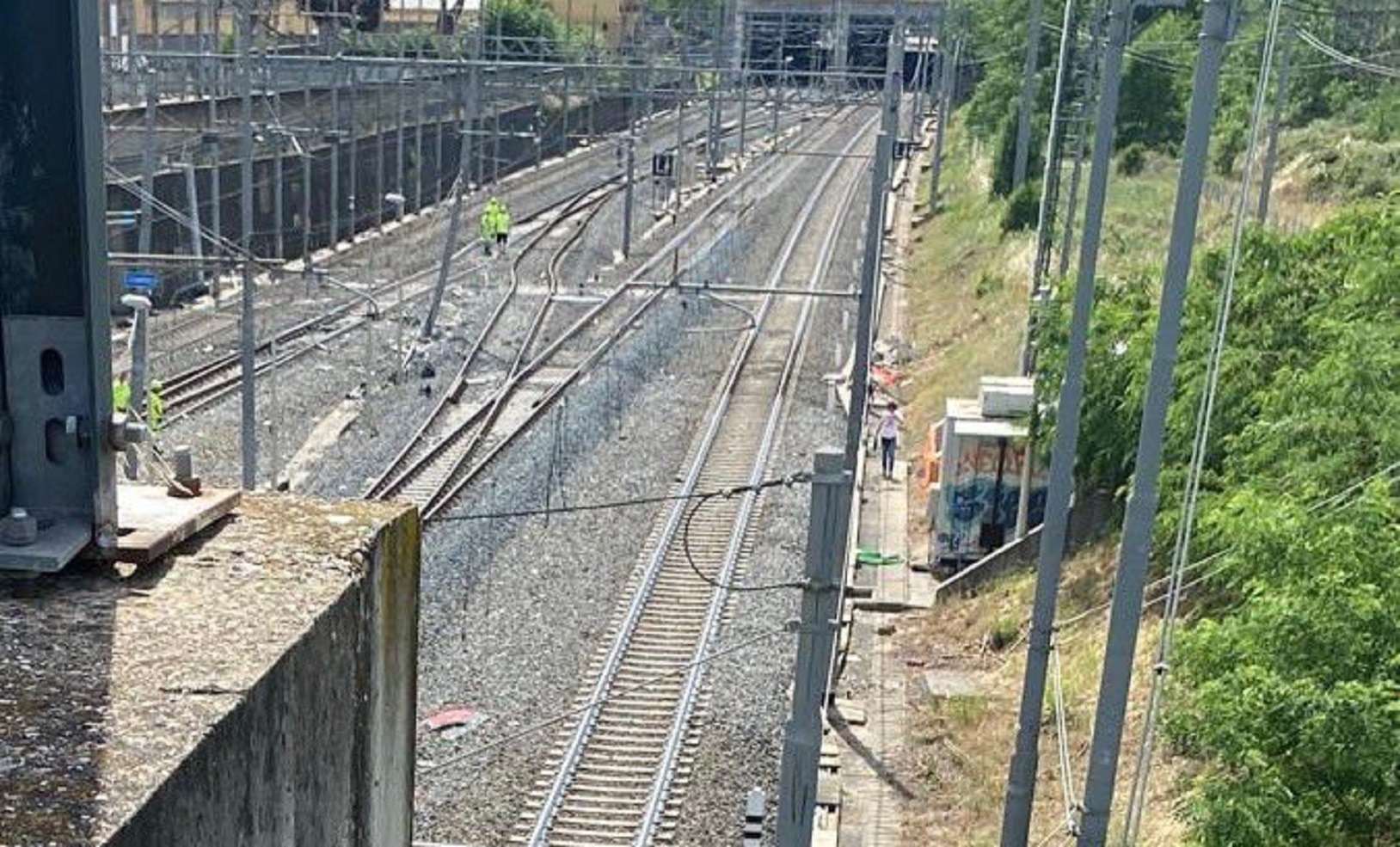 treno alta velocità incidente