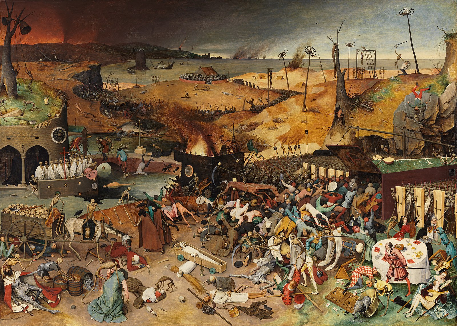 Trionfo Morte Bruegel il Vecchio