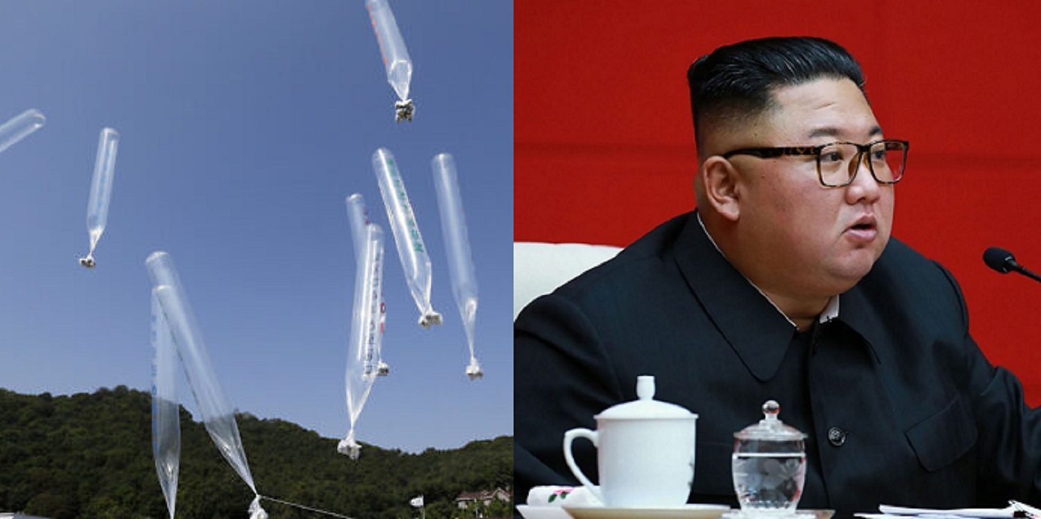 palloncini Corea del Nord