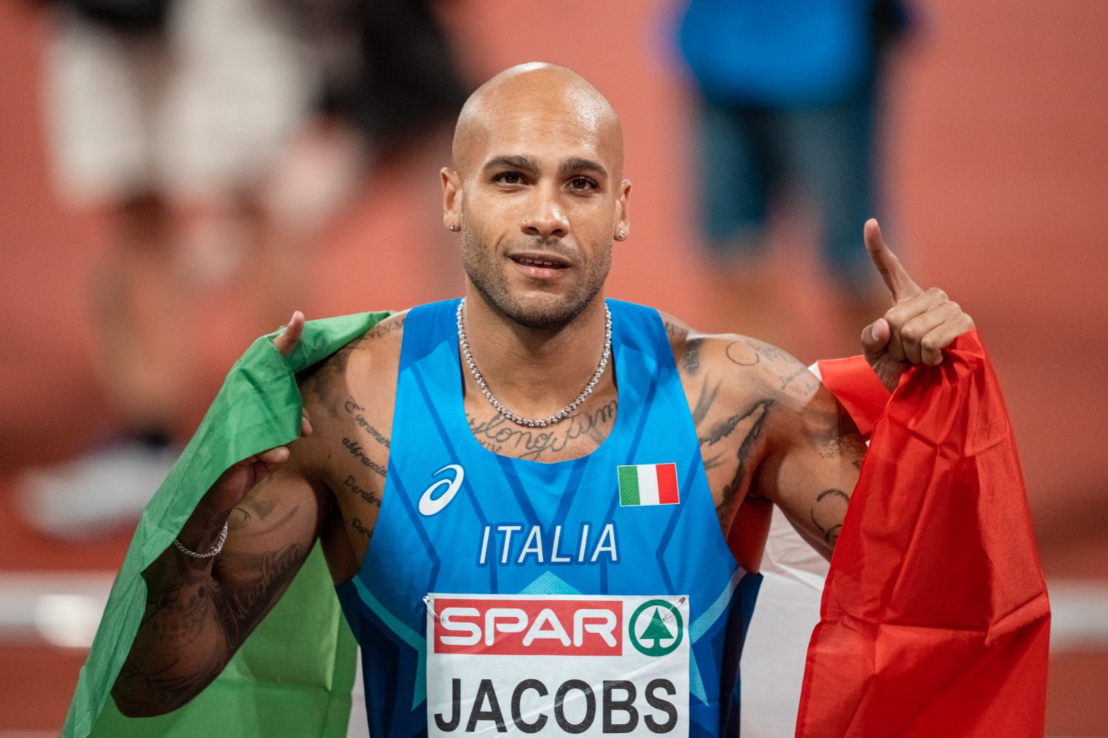 Jacobs 100 metri europei
