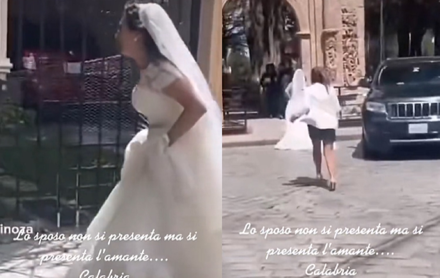 matrimonio finito male in Calabria video