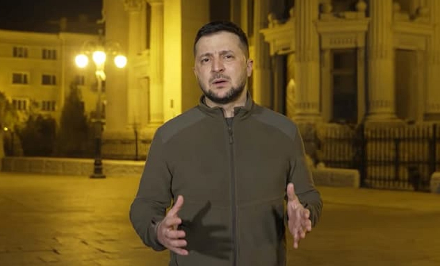 Zelensky incidente stradale