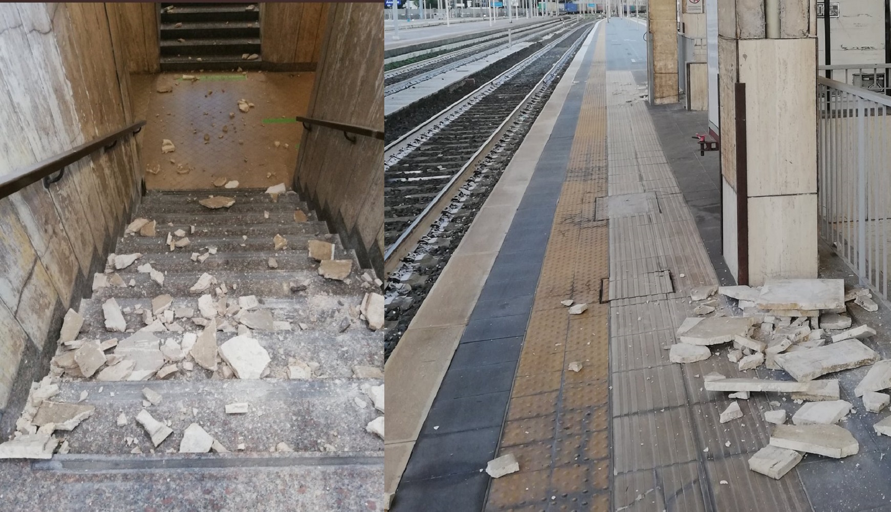 stazione ancona terremoto