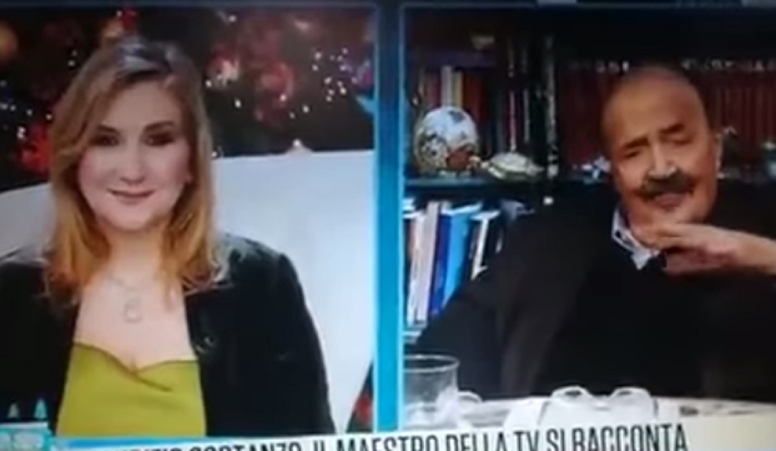 Serena Bortone Maurizio Costanzo