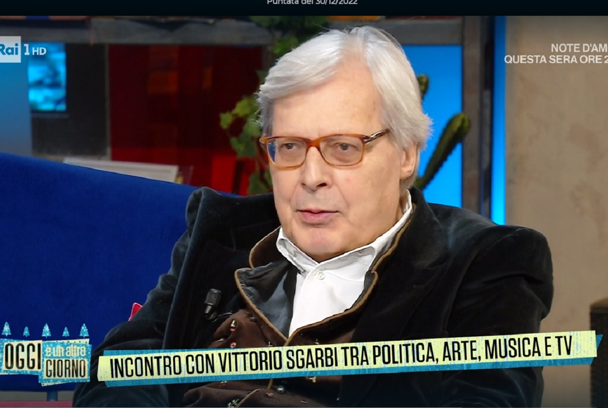 Vittorio Sgarbi oggi è un altro giorno