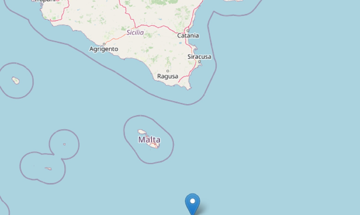 terremoto malta 22 aprile