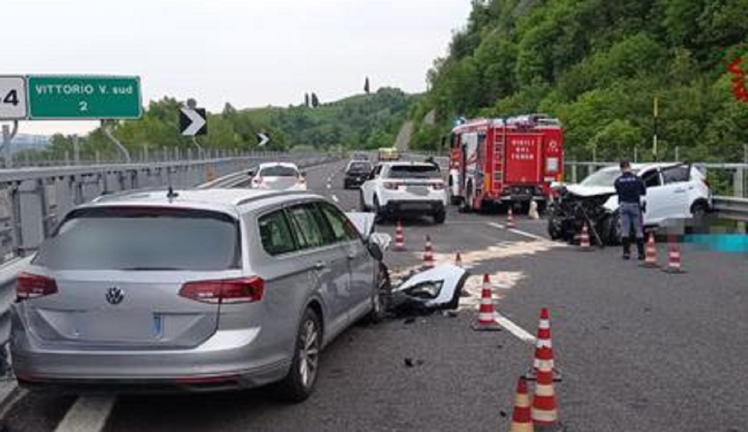 autostrada A27 Venezia-Belluno contromano