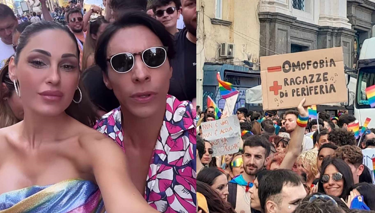 Anna Tatangelo Napoli pride