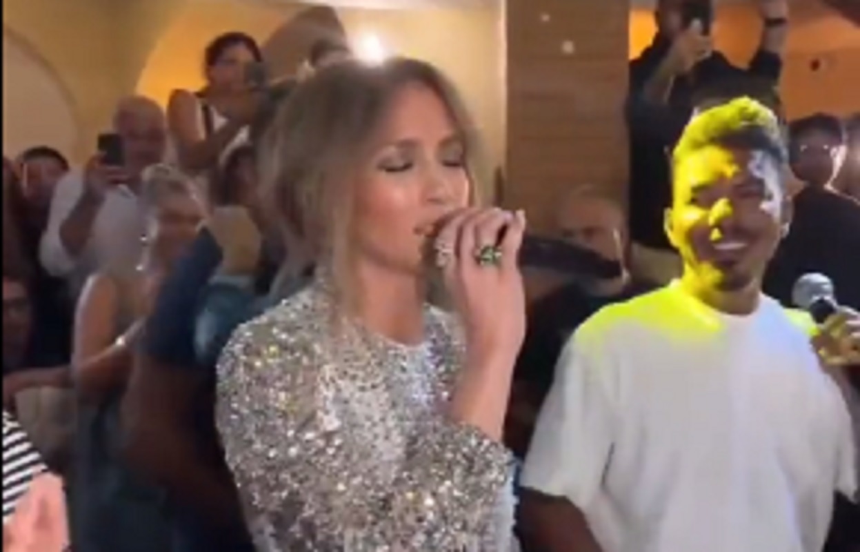 Jennifer Lopez live show a Capri