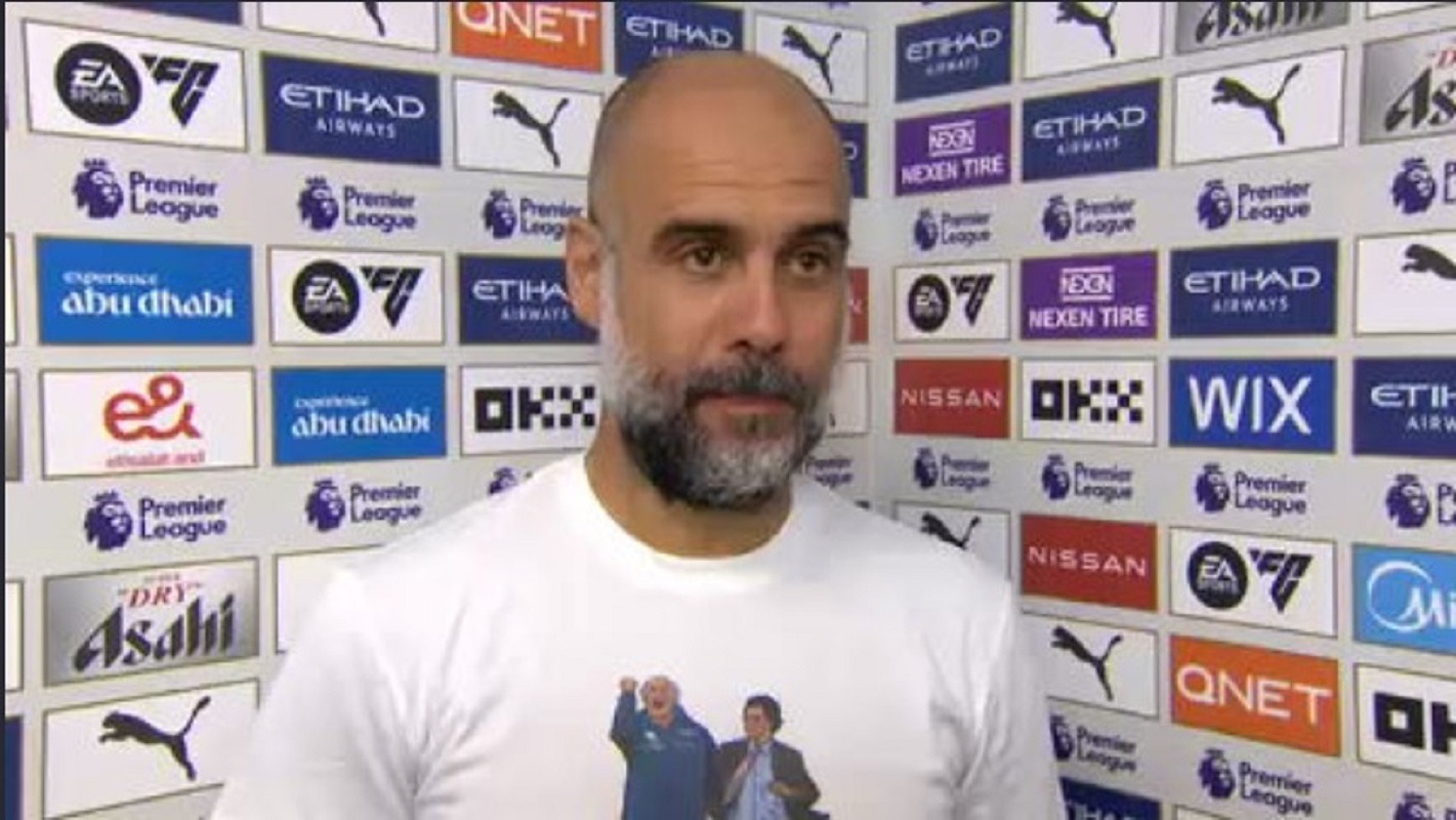 Pep Guardiola Mazzone